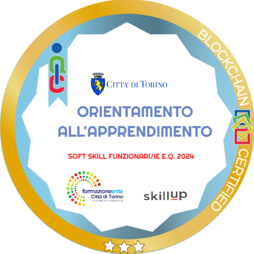 ORIENTAMENTO ALL'APPRENDIMENTO  (Gold) - SOFT SKILL FUNZIONARI/IE EQ 2024